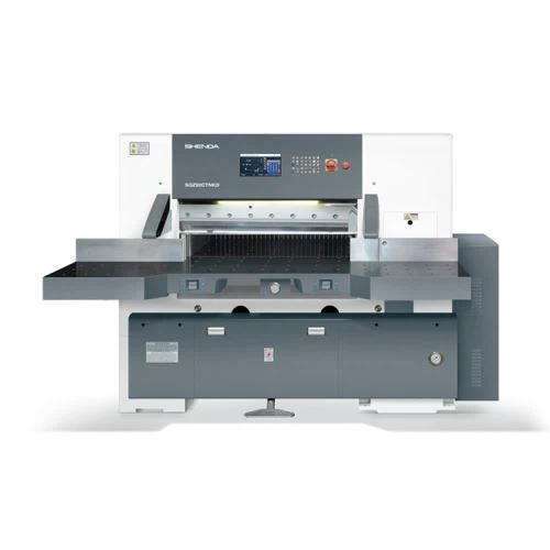 Máy cắt giấy thủy lực đôi tốc độ cao